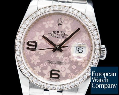 rolex pink floral dial price|rolex oyster perpetual datejust pink.